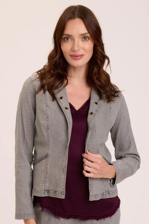 Clothing Jackets XCVI Ingelbert Blazer Nebulous Pigment