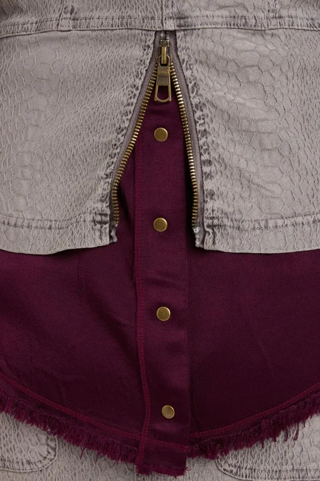 Clothing Jackets XCVI Ingelbert Blazer Nebulous Pigment