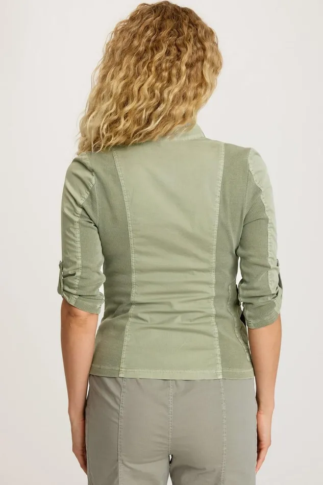 Clothing Jackets XCVI Roque Jacket Limescent Pigment