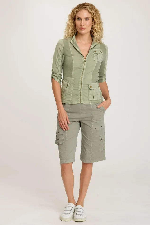 Clothing Jackets XCVI Roque Jacket Limescent Pigment