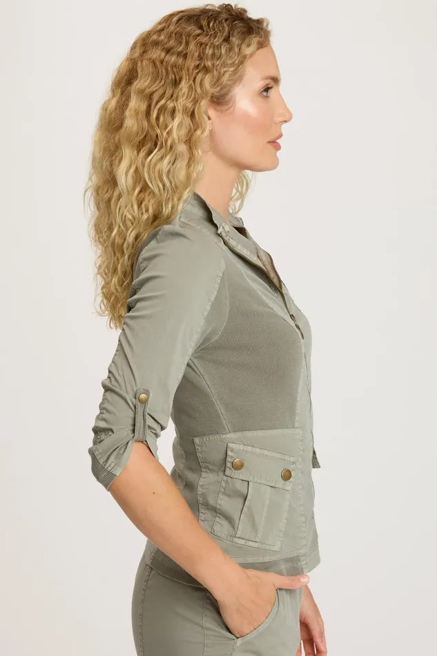 Clothing Jackets XCVI Roque Jacket Sanctuary Pigment