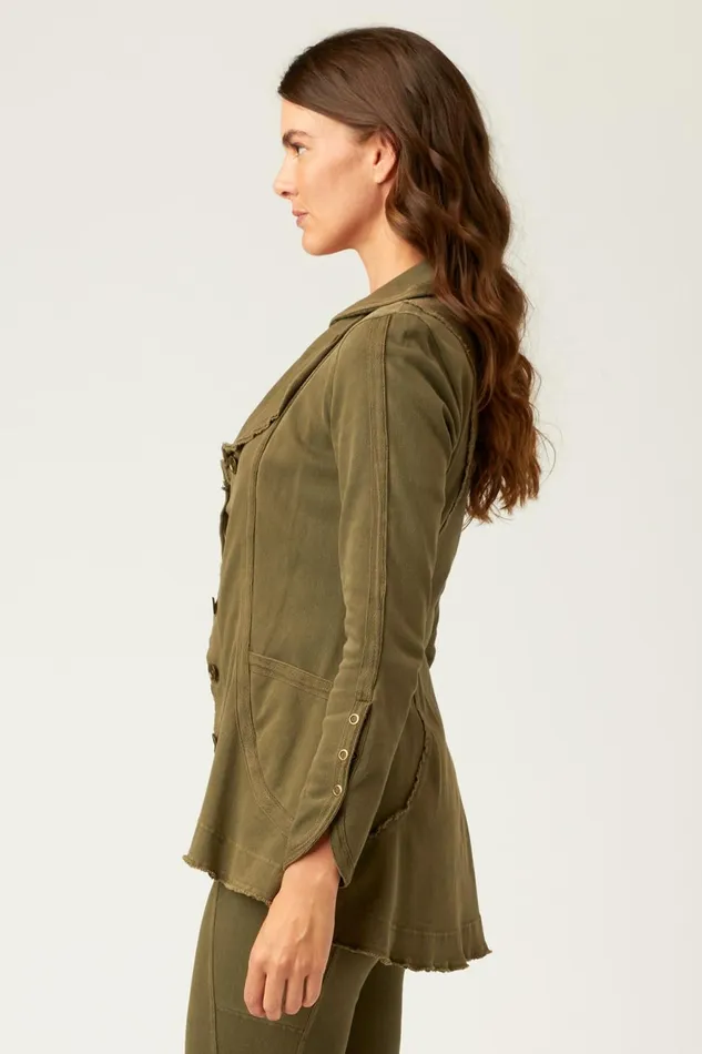 Clothing Jackets XCVI Stayton Blazer Courtyard Pigment