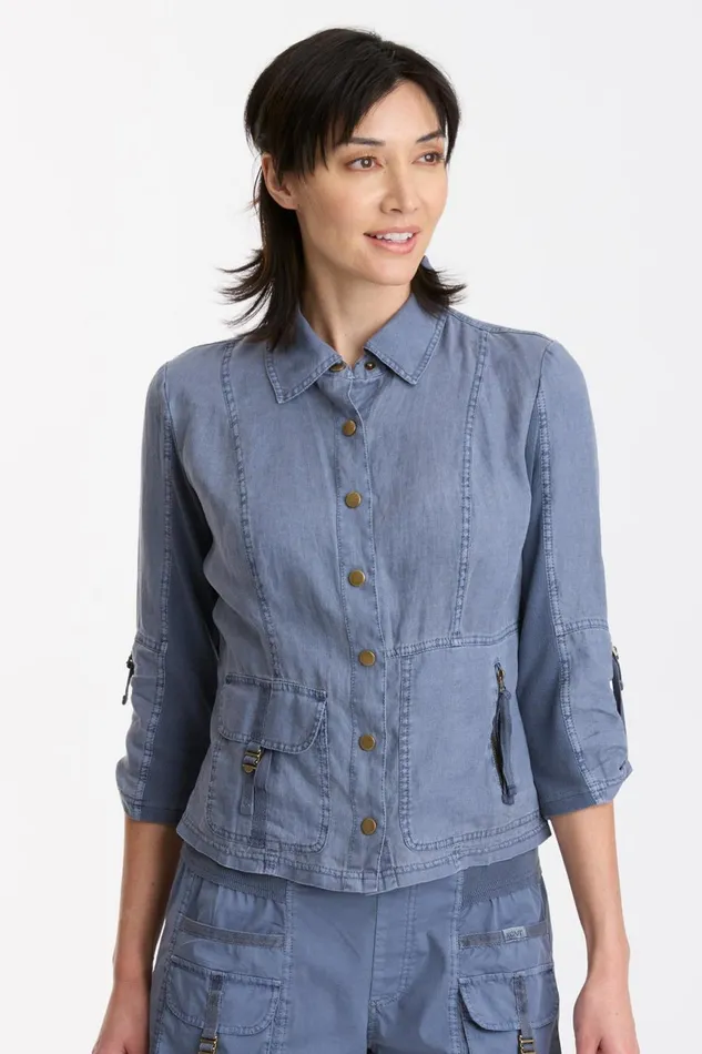 Clothing Jackets XCVI Waldron Jacket Hypnotic Pigment