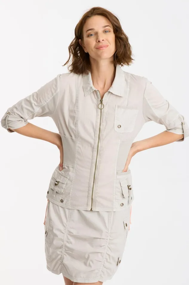 Clothing Jackets XCVI Wexel Jacket Center Stage Pigment