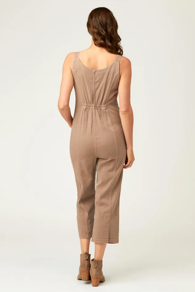 Clothing Jumpsuits XCVI Kele Jumpsuit Cypress Bark Pigment