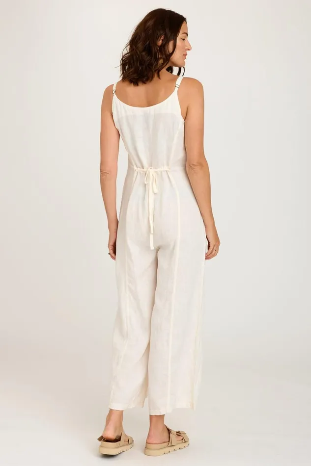 Clothing Jumpsuits XCVI Macauley Crop Jumpsuit Muted Primrose