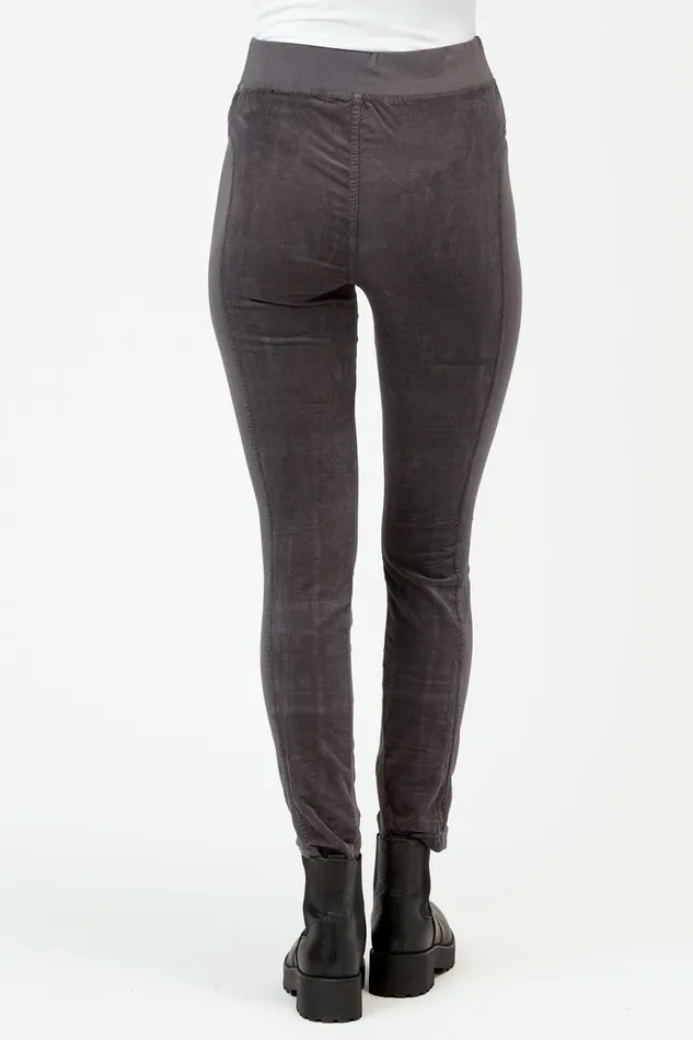 Clothing Leggings XCVI Cord Oslo Legging Charcoal
