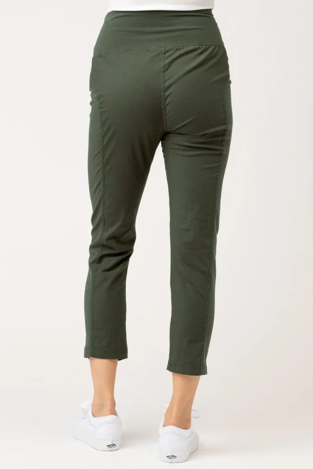 Clothing Leggings XCVI High Waist Jetter Olive