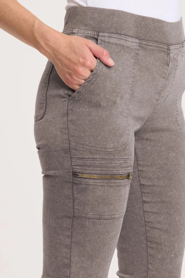 Clothing Leggings XCVI Kylen Legging Distress Wash Java
