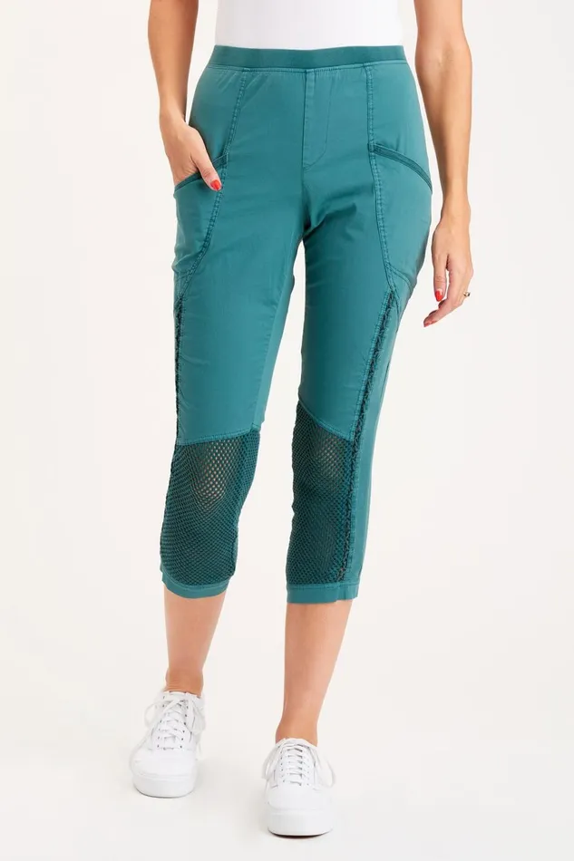 Clothing Leggings XCVI Oriane Legging Vintage Teal Pigment