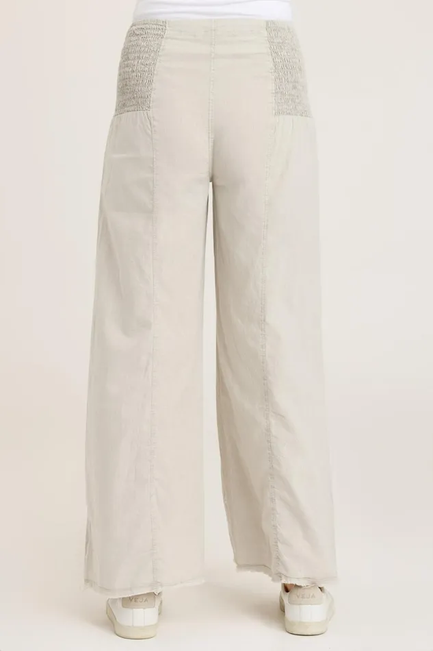 Clothing Pants XCVI Kaj Wide Leg Whitecap Pigment