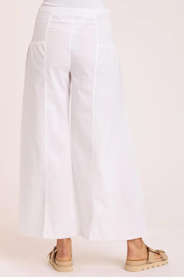 Clothing Pants XCVI Poplin Kaj Wide Leg White