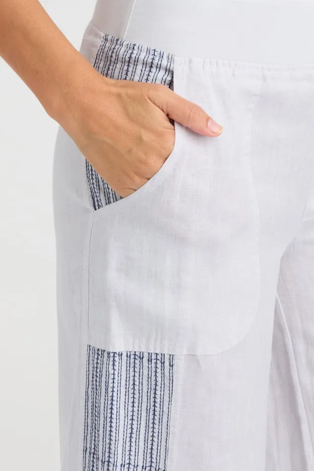 Clothing Pants XCVI Stanlie Pant Glacial Pigment