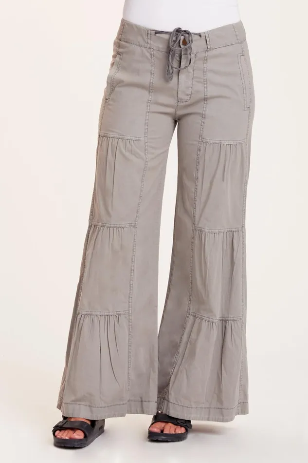 Clothing Pants XCVI Terraced Wide Leg Pant Frost