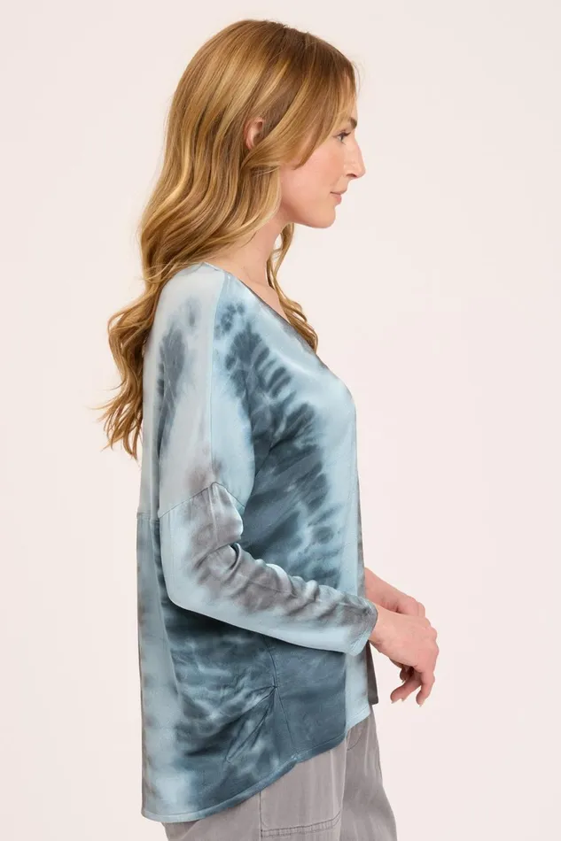 Clothing ShirtsBlouses XCVI Bauer VNeck Top Acropolis Wash