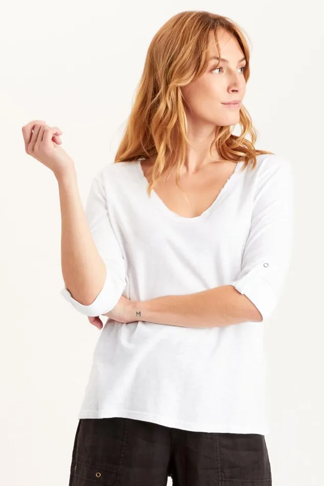 Clothing ShirtsBlouses XCVI Christabel Top White