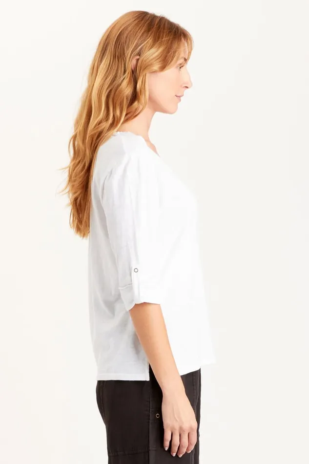 Clothing ShirtsBlouses XCVI Christabel Top White