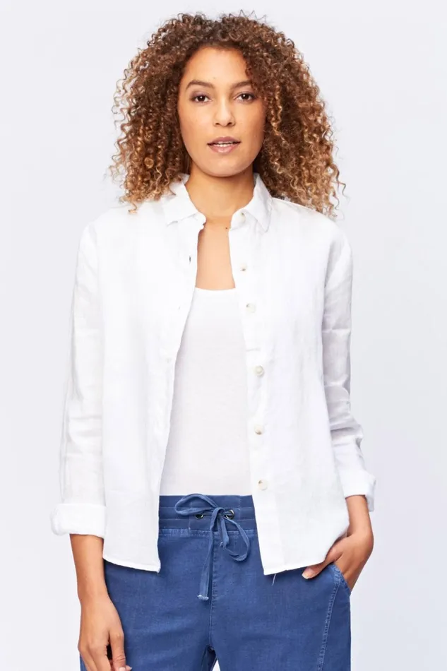 Clothing ShirtsBlouses XCVI Dara Buttonup White