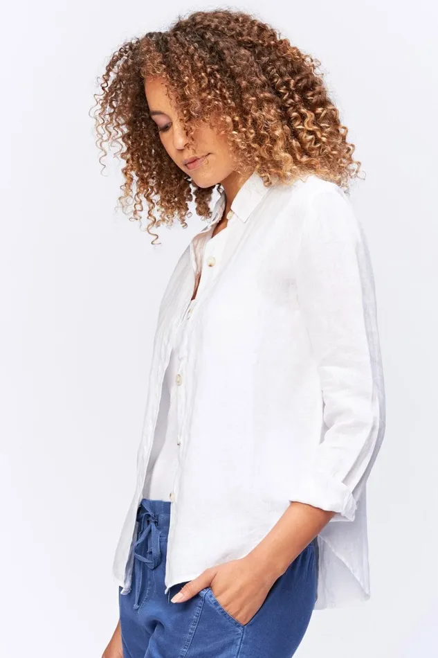 Clothing ShirtsBlouses XCVI Dara Buttonup White