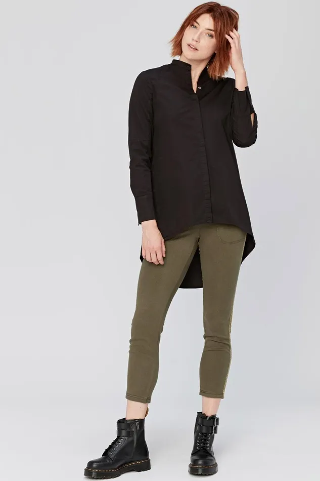 Clothing ShirtsBlouses XCVI Farrah Fawcett Blouse Black