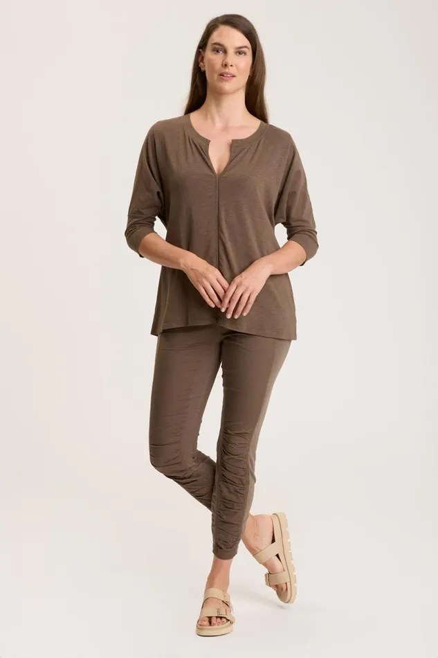 Clothing ShirtsBlouses XCVI Huron Top Deep Fern
