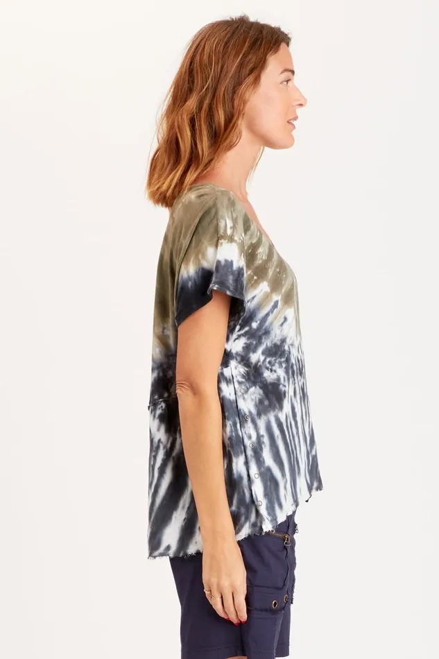 Clothing ShirtsBlouses XCVI Rian Top Flexuous Wash