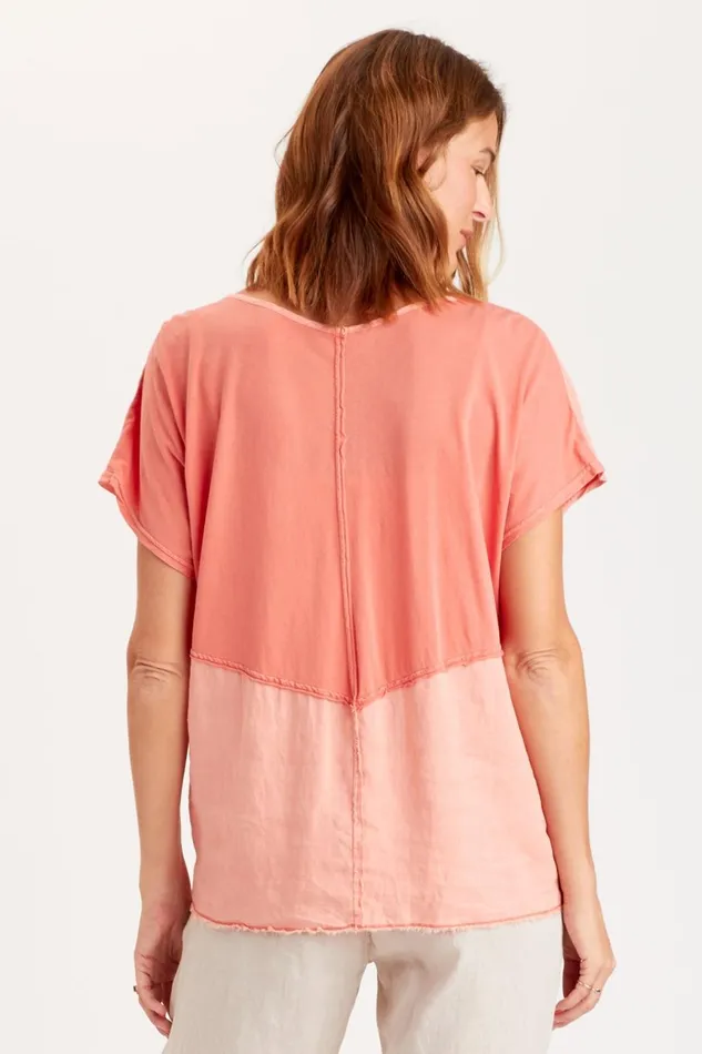 Clothing ShirtsBlouses XCVI Rian Top Tambourine Pigment