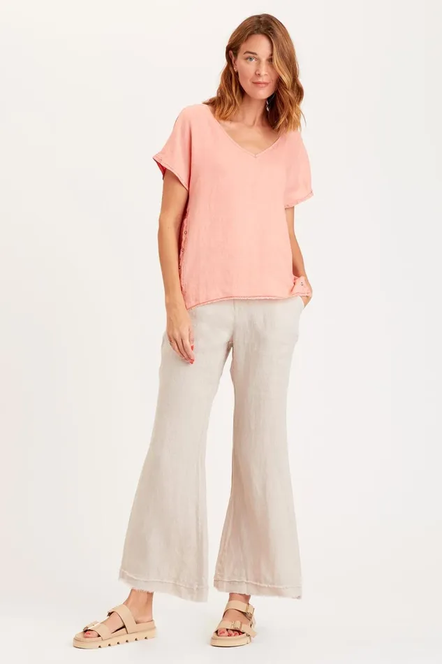 Clothing ShirtsBlouses XCVI Rian Top Tambourine Pigment