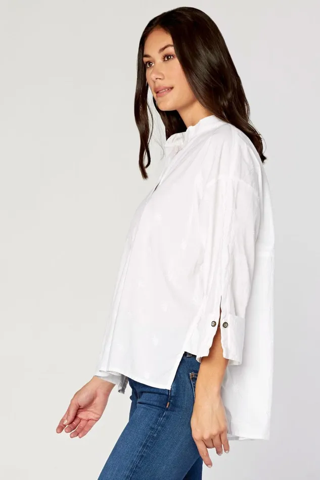Clothing ShirtsBlouses XCVI The Antique Top White
