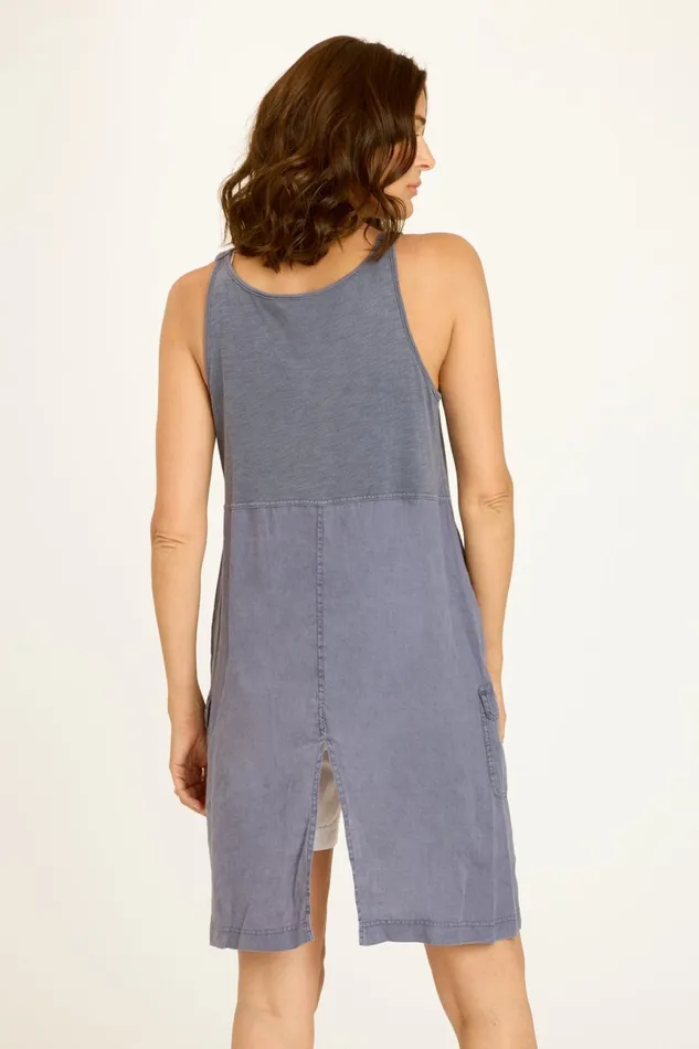 Clothing Tanks XCVI Finton High Low Tank Hypnotic Pigment