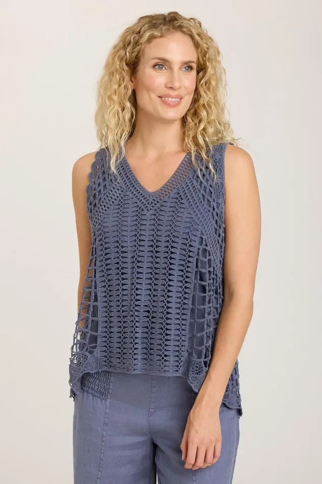 Clothing Tanks XCVI Rue Tank Hypnotic Pigment
