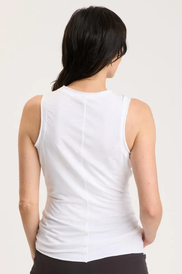 Clothing Tanks XCVI Tasha Tank White