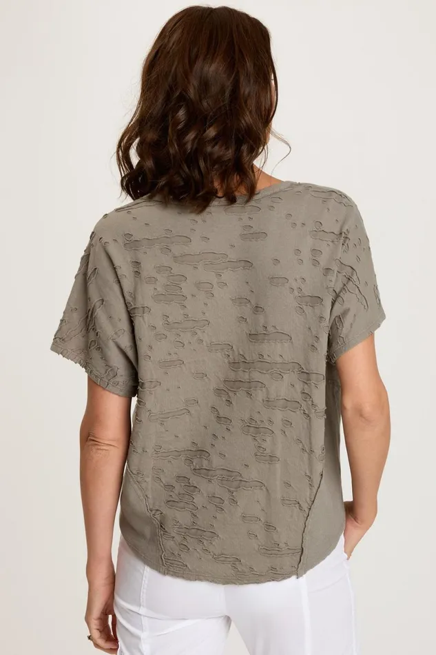 Clothing Tees XCVI Langston Top Sanctuary Pigment