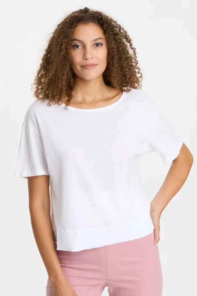 Clothing Tees XCVI Steph Tee 20 White