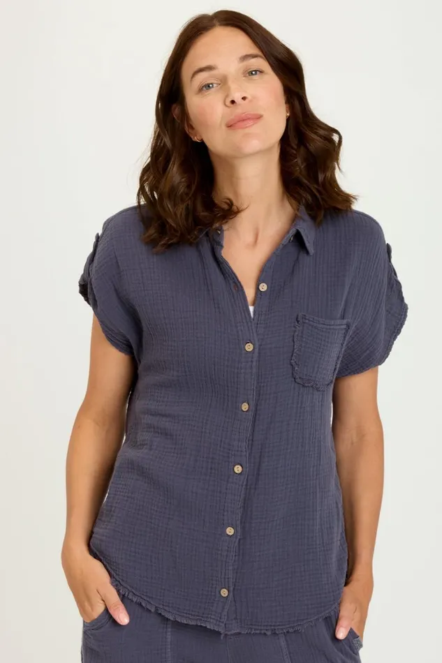 Clothing Tunics XCVI Naresha Tunic Hypnotic Pigment