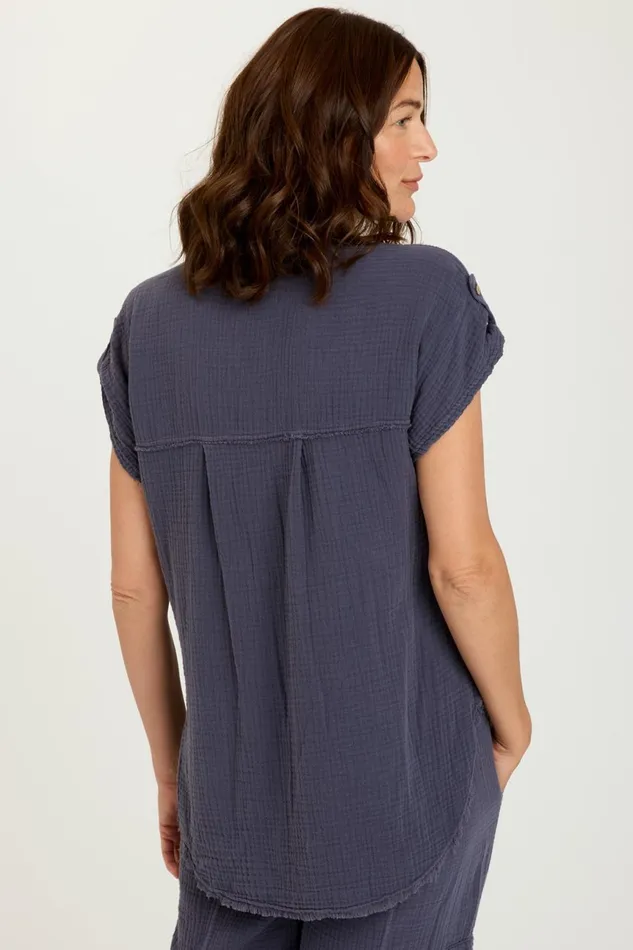 Clothing Tunics XCVI Naresha Tunic Hypnotic Pigment
