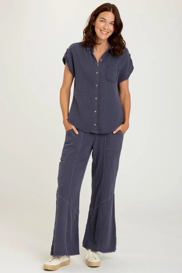 Clothing Tunics XCVI Naresha Tunic Hypnotic Pigment