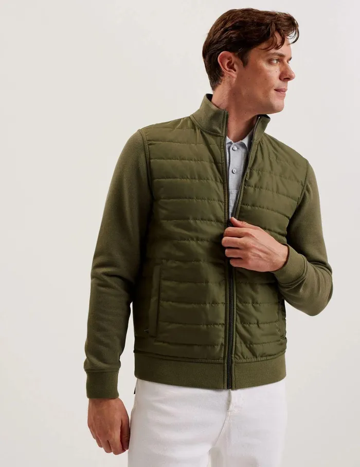 Coats and Jackets Men Ted Baker ENTIL KHAKI Khaki