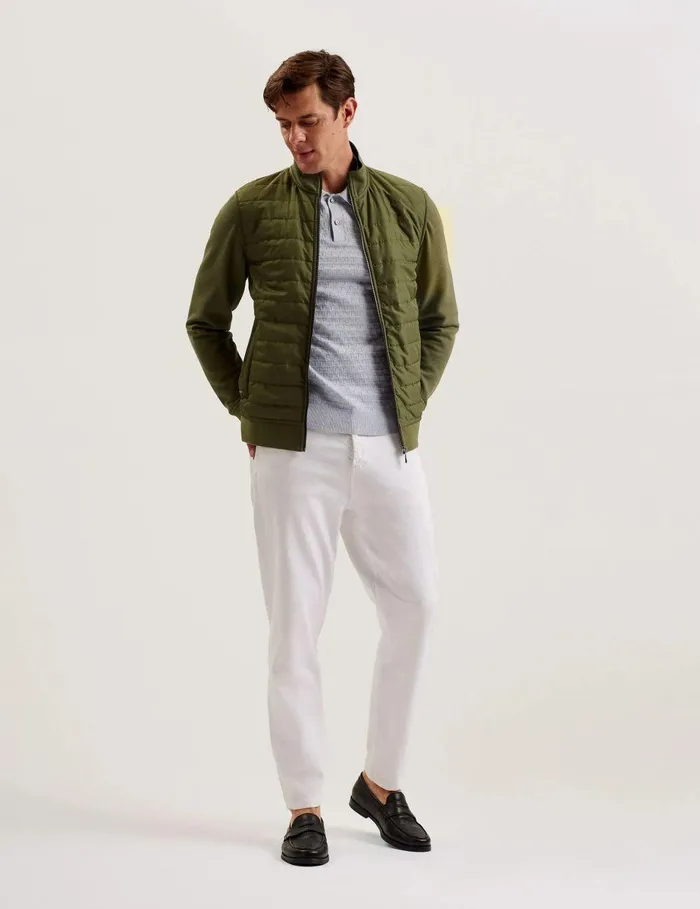 Coats and Jackets Men Ted Baker ENTIL KHAKI Khaki