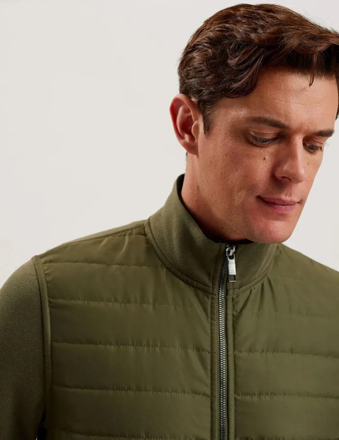Coats and Jackets Men Ted Baker ENTIL KHAKI Khaki