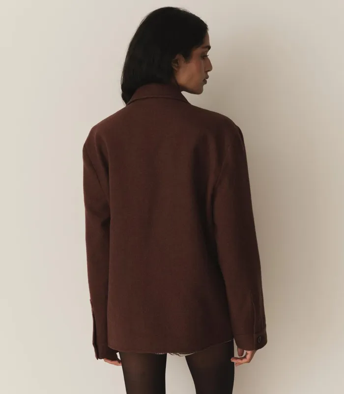 Coats and Jackets Women DEN Clifton Jacket Rust Umber Coats and Jackets Women DEN Clifton Jacket Rust Umber