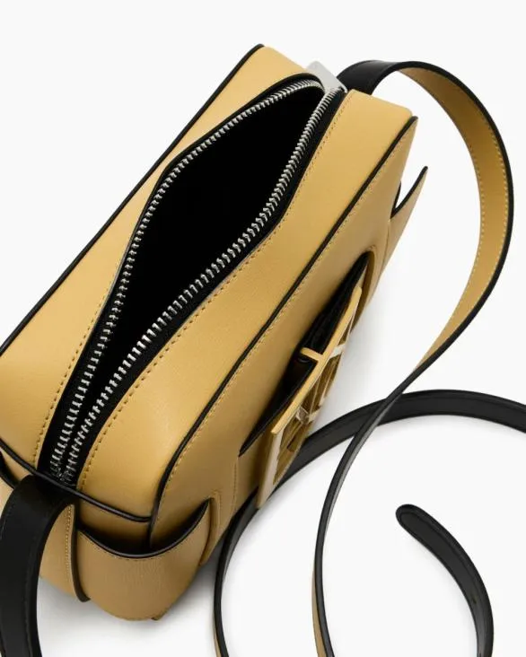 Crossbody Bag With Logo Yellow Women Armani Crossbody Bags Crossbody Bag With Logo Yellow Women Armani Crossbody Bags