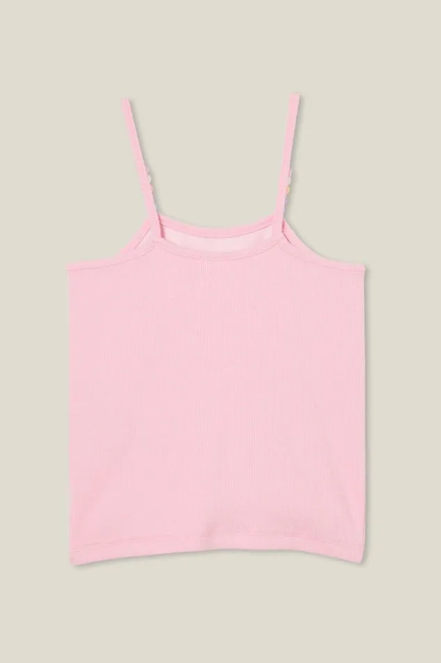 Delilah Tank Blush Pinkseashell Girls Cotton On Tops and TShirts