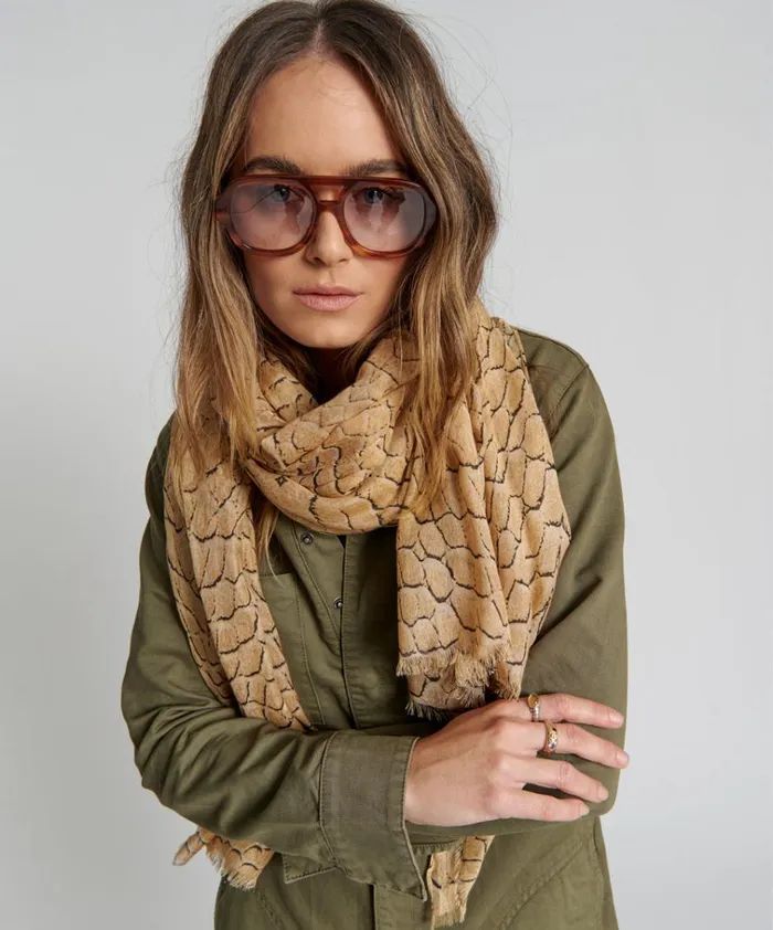 DELUSION LUXE MODAL SCARF Women One Teaspoon Headwear