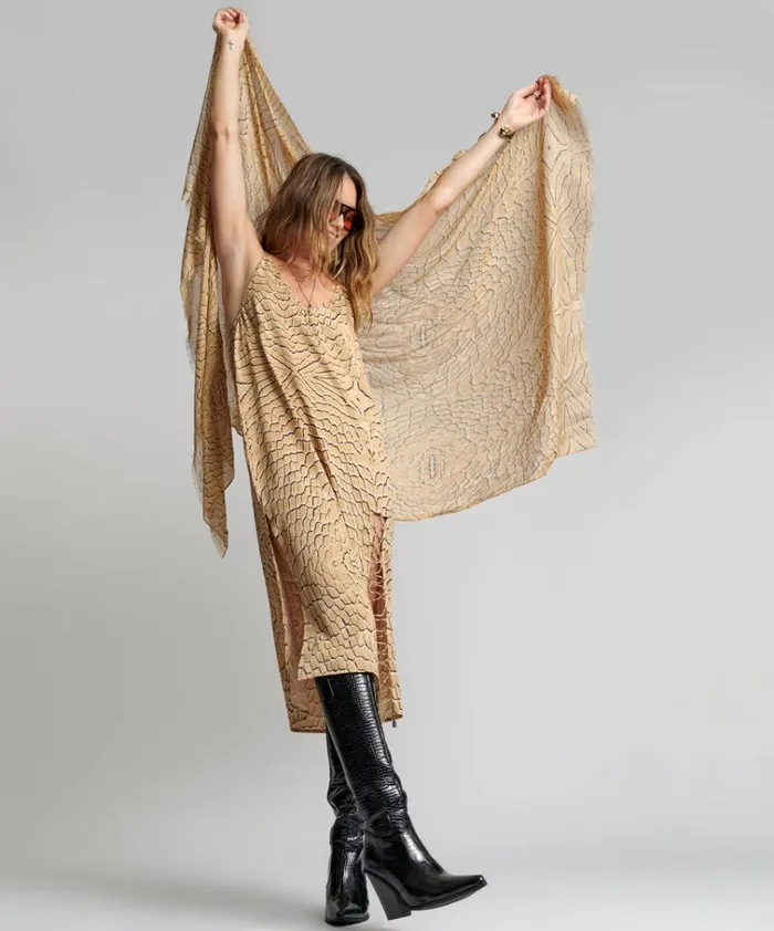 DELUSION LUXE MODAL SCARF Women One Teaspoon Headwear DELUSION LUXE MODAL SCARF Women One Teaspoon Headwear