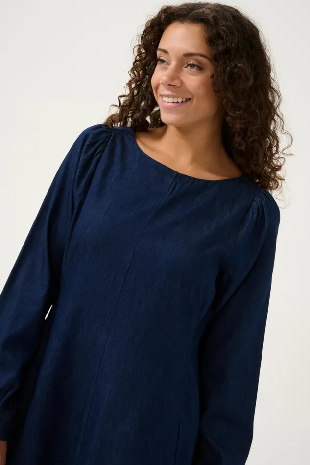 Denim Styles Women CULTURE CUarpa Denim Dress Rinse Wash