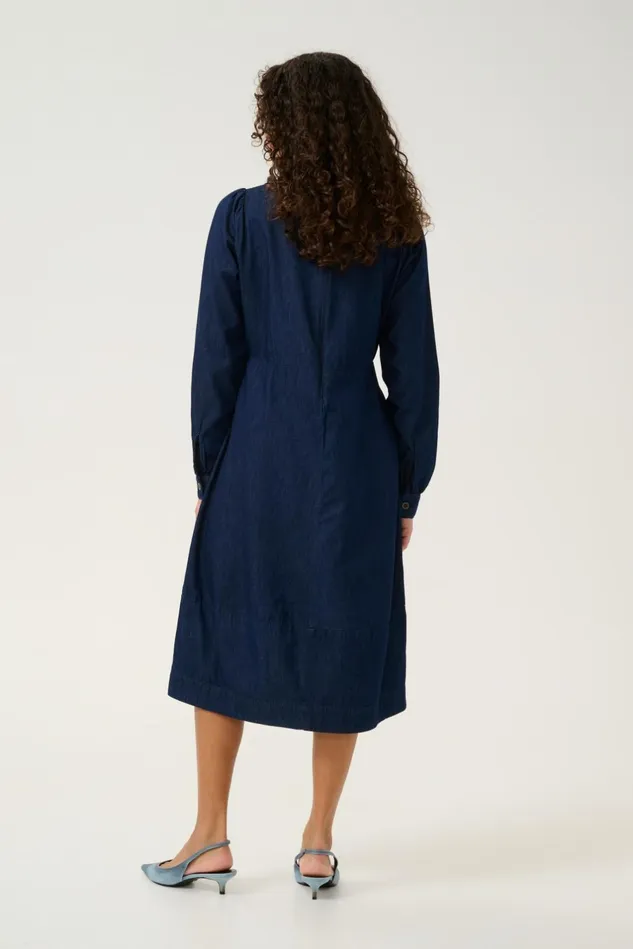Denim Styles Women CULTURE CUarpa Denim Dress Rinse Wash