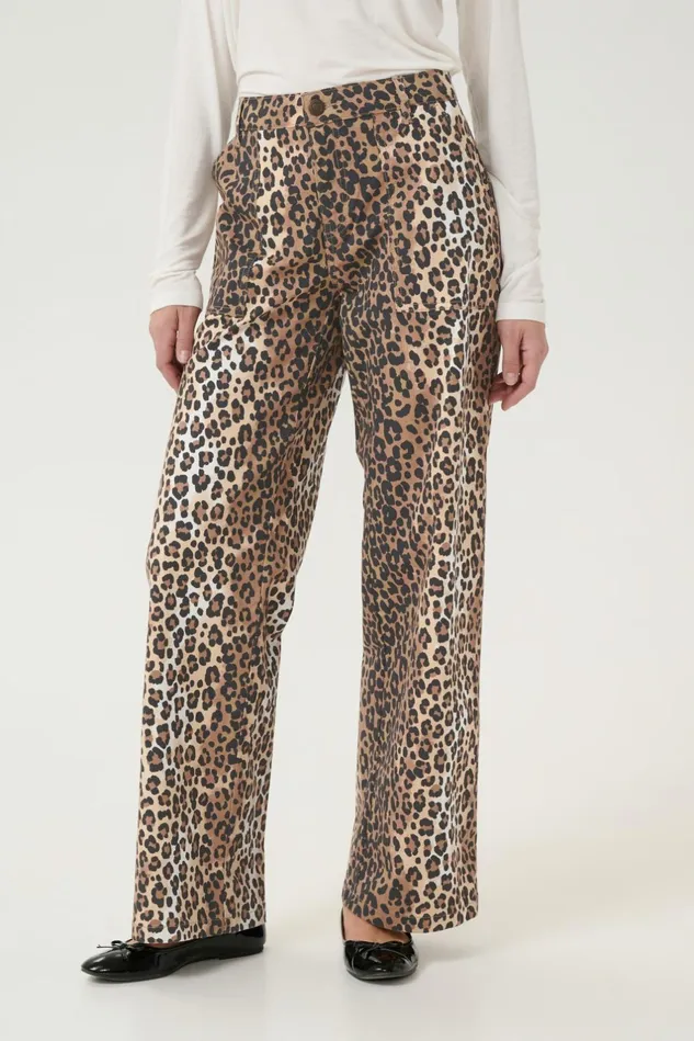Denim Styles Women CULTURE CUlfenna Leopard Shirt