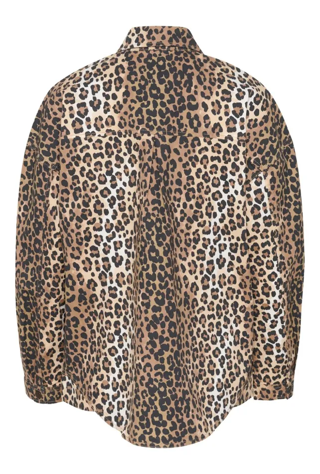 Denim Styles Women CULTURE CUlfenna Leopard Shirt