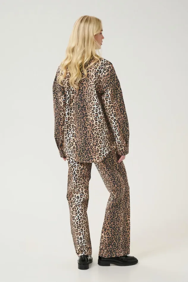 Denim Styles Women CULTURE CUlfenna Leopard Shirt